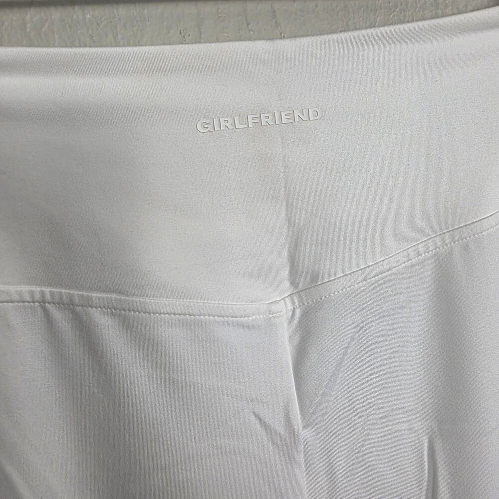 NWT Girlfriend Collective High Rise Wide Leg Pant White Small - Picture 11 of 12